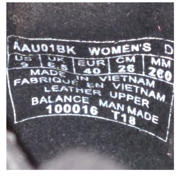 Womens Black Leather Mary Jane Shoes Sz 9 - Picture 8 of 8